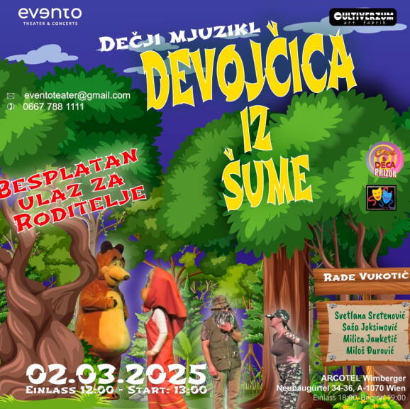 Devojčica iz šume – Dečiji mjuzikl