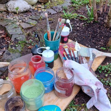 Malen in der Natur (6-14 Jahre)