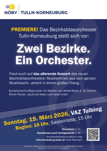 Konzert – Bezirksblasorchester