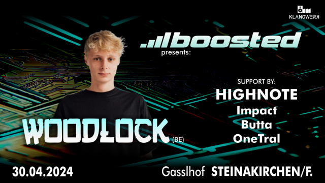 BOOSTED presents  WOODLOCK