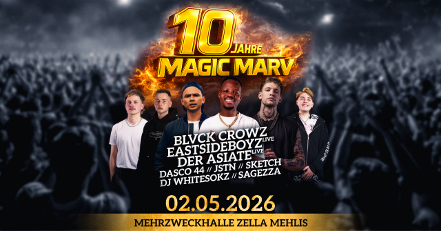 10 JAHRE MAGIC MARV