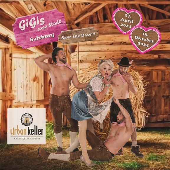 Gigis rosa Stadl – Tanz in den Mai Edition