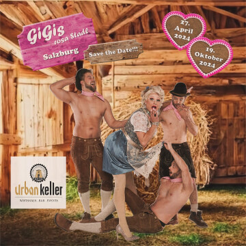 Gigis rosa Stadl – Tanz in den Mai Edition