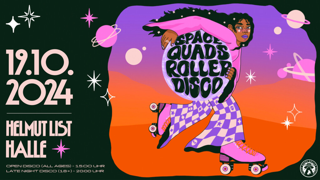 Space Quads Roller Disco 2024 – Open Disco (All Ages)