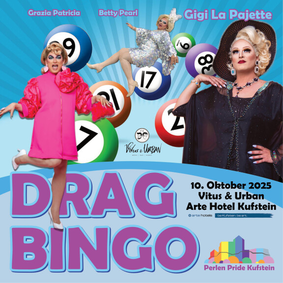 Perlenpride – Drag Bingo mit Gigi La Pajette