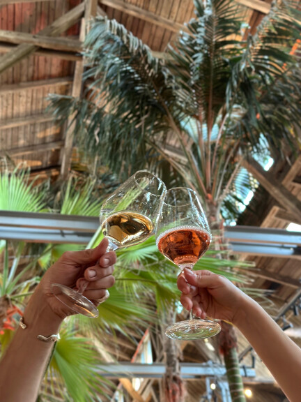 Wein auf Schiene