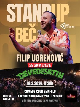 Filip Ugrenović “Ja sam dete devedesetih”