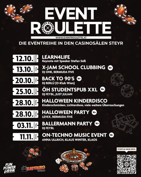 Eventroulette – Halloween Party