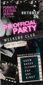Pornfilmfestival- The Official Party