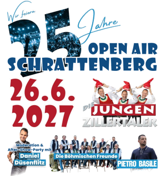 Die Jungen Zillertaler & Friends  Open Air 2027