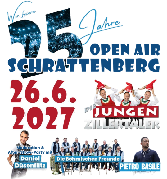 Die Jungen Zillertaler & Friends  Open Air 2027