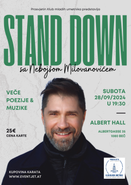 Stand down sa Nebojšom Milovanovićem