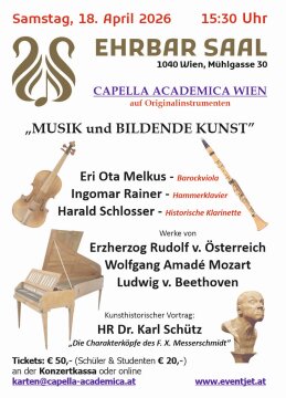 Zyklus „Musik im Museum“ 2. Zusatzkonzert