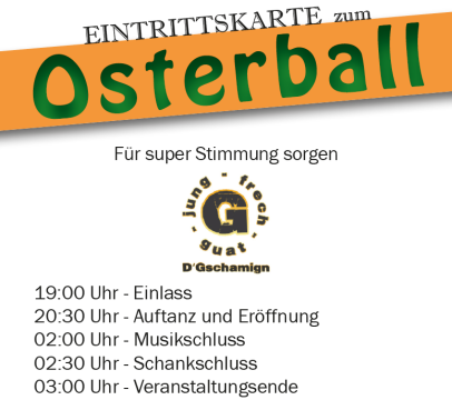 Osterball der Landjugend Lamprechtshausen 2026