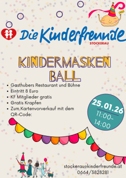 Kindermaskenball der Kinderfreunde Stockerau