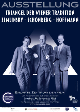 Finissage der Ausstellung im Exilarte Zentrum: Triangel der Wiener Tradition | Zemlinsky – Schönberg – Hoffmann