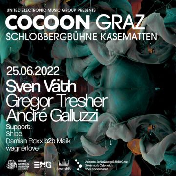 Cocoon Graz mit Sven Väth