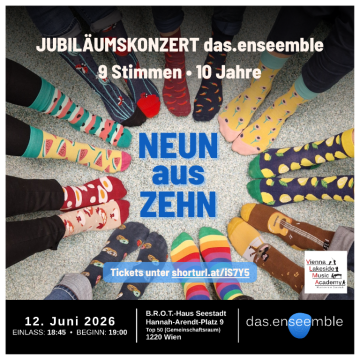 9 aus 10, das.enseemble-Jubiläumskonzert