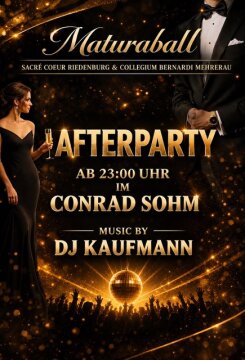 MATURABALL AFTERPARTY – Riedenburg & Mehrerau