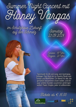 Summer Night Concert mit Honey Vargas