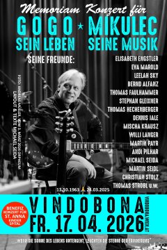 MEMORIAM KONZERT FÜR „GOGO MIKULEC“