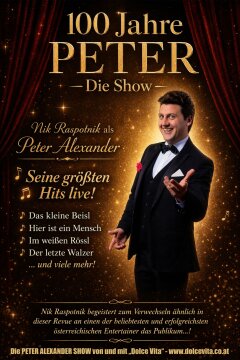 100 Jahre Peter Alexander – Die Show – Nik Raspotnik & Dolce Vita Band