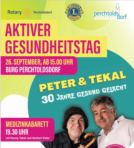 Medizinkabarett „30 Jahre gesund gelacht“