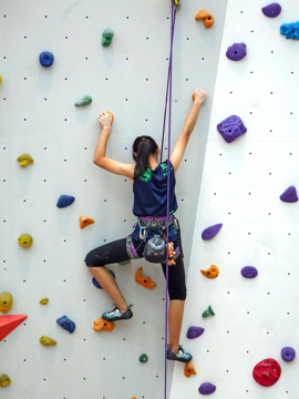 Klettern und Bouldern