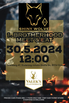 SHINY WOLVE CAR CLUB „1. BROTHERHOOD MEET & EAT“ BY VALEK‘S PLATZHIRSCH