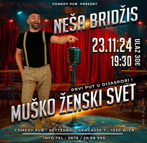 Neša Bridzis “Muško ženski svet”