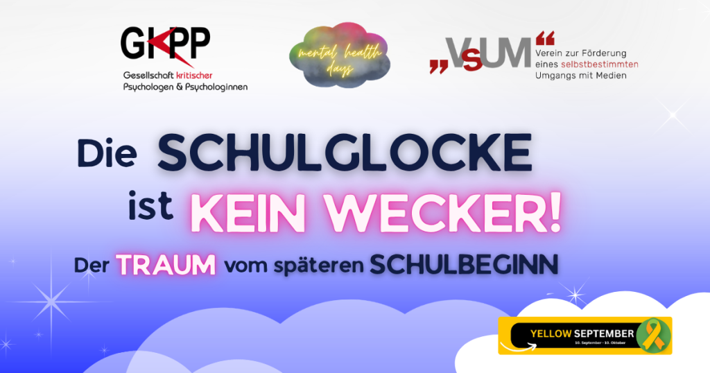 Symposium: Die Schulglocke ist kein Wecker! Der Traum vom späteren Schulbeginn