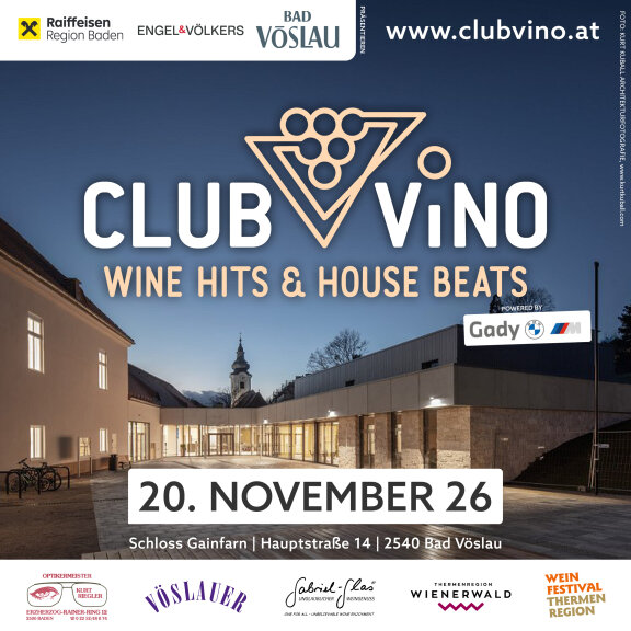 CLUB VINO @ Schloss Gainfarn