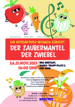 Der Zaubermantel der Zwiebel – Ein interaktives Mitmach-Kinderkonzert