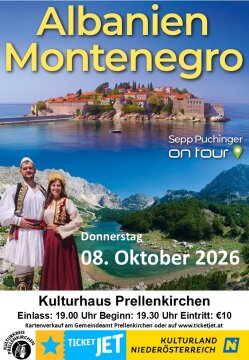 Sepp Puchinger on tour – Albanien Montenegro