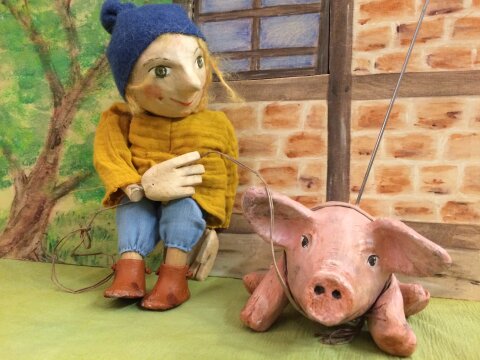 Hans im Glück – ein Märchennachmittag mit dem Figurentheater Leiterwagerl