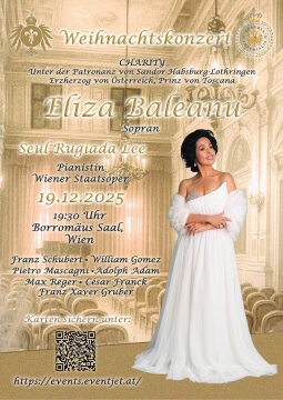 Austria Imperialis Charity 2025 – Eliza Baleanu – Weihnachtskonzert