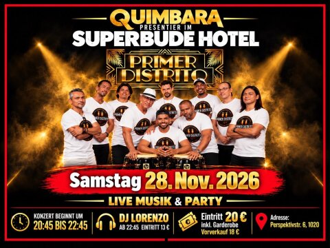 QUIMBARA presents PRIMER DISTRITO Live-Gruppe