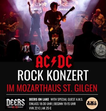 DEERS ON LAKE – Rock Konzert