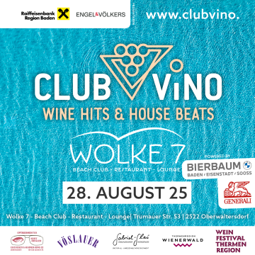 CLUB VINO @ Wolke 7 – Beach Club – Restaurant – Lounge