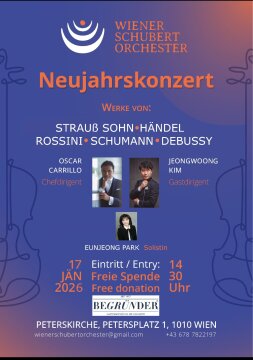 NEUJAHRSKONZERT – Wiener Schubert Orchester