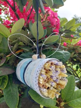 Insektenhotel aus Dosen (Alter 6 – 12 Jahre)