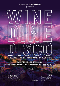 Wine, Dine, Disco