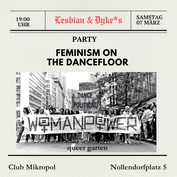 FEMINISM ON THE DANCEFLOOR