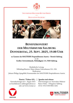 Benefizkonzert der Militärmusik Salzburg