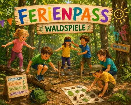 Ferienpass – Waldspiele & Kreativwerkstatt (7 bis 12 Jahre)