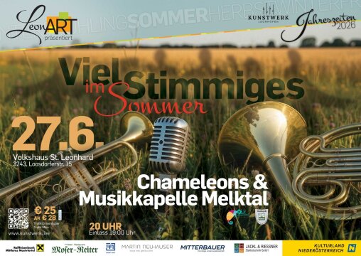 Vielstimmiges im Sommer – Chameleons & Musikkapelle Melktal