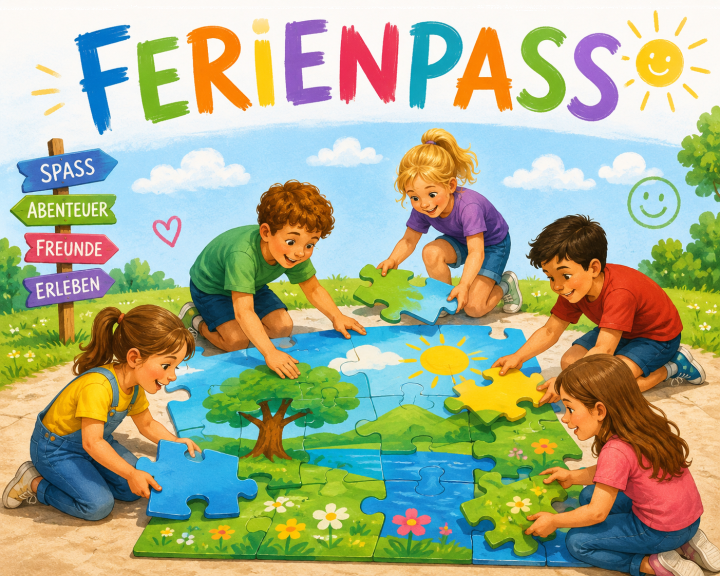 Ferienpass – Wir bauen gemeinsam ein Riesenpuzzle