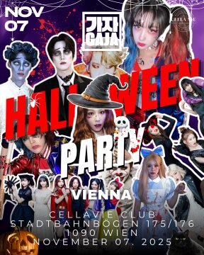 Gaja K-Pop Halloween Party 2025 Vienna
