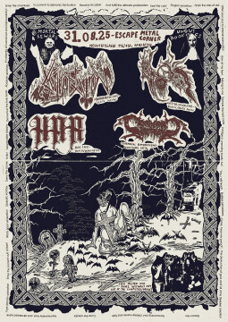 ANTEDILUVIAN (can) / CEREMONIAL BLOODBATH (can) / ABHORRATION (nor) / HAR (ger)