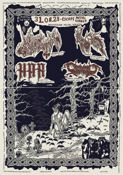 ANTEDILUVIAN (can) / CEREMONIAL BLOODBATH (can) / ABHORRATION (nor) / HAR (ger)